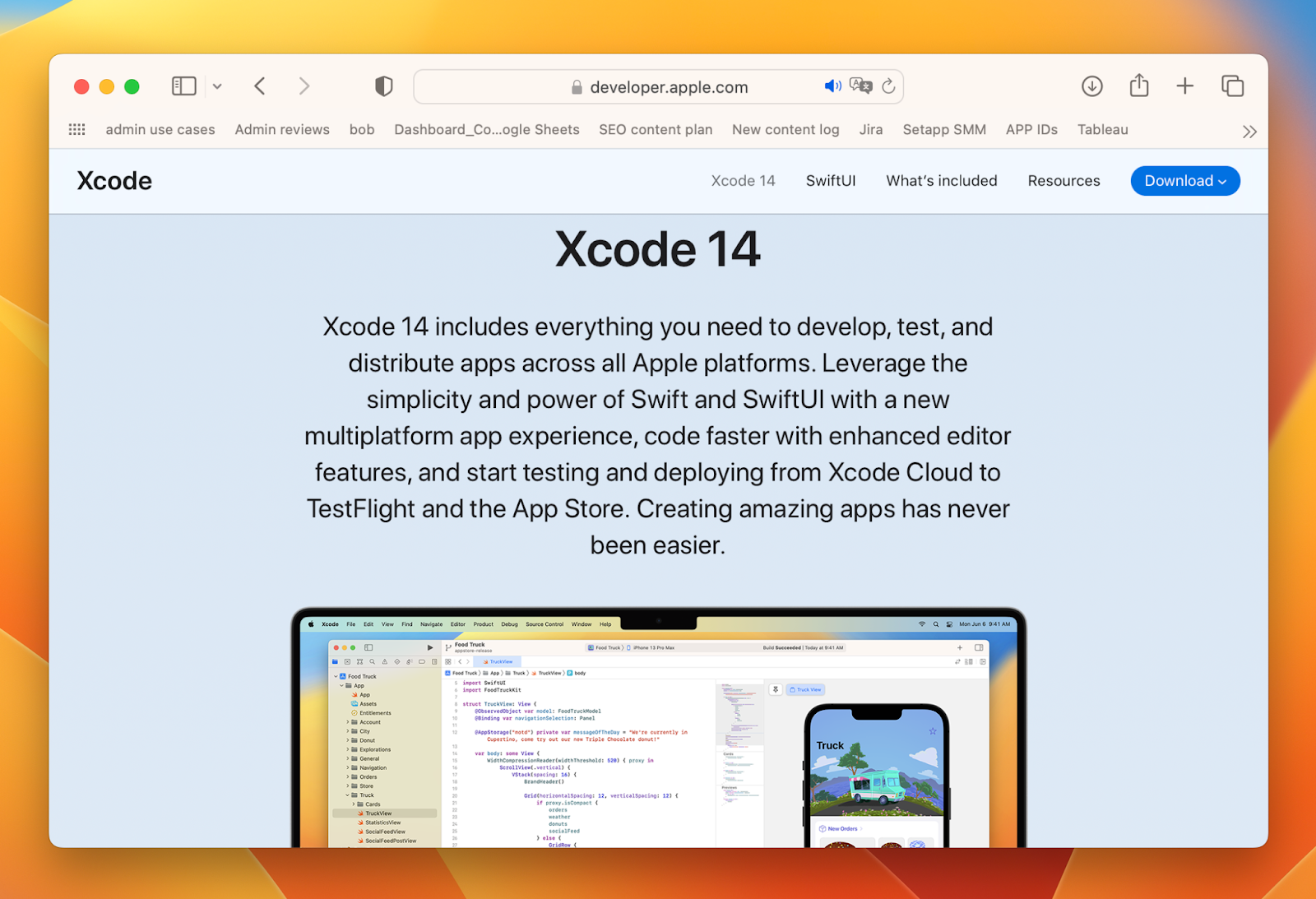 Xcode 14