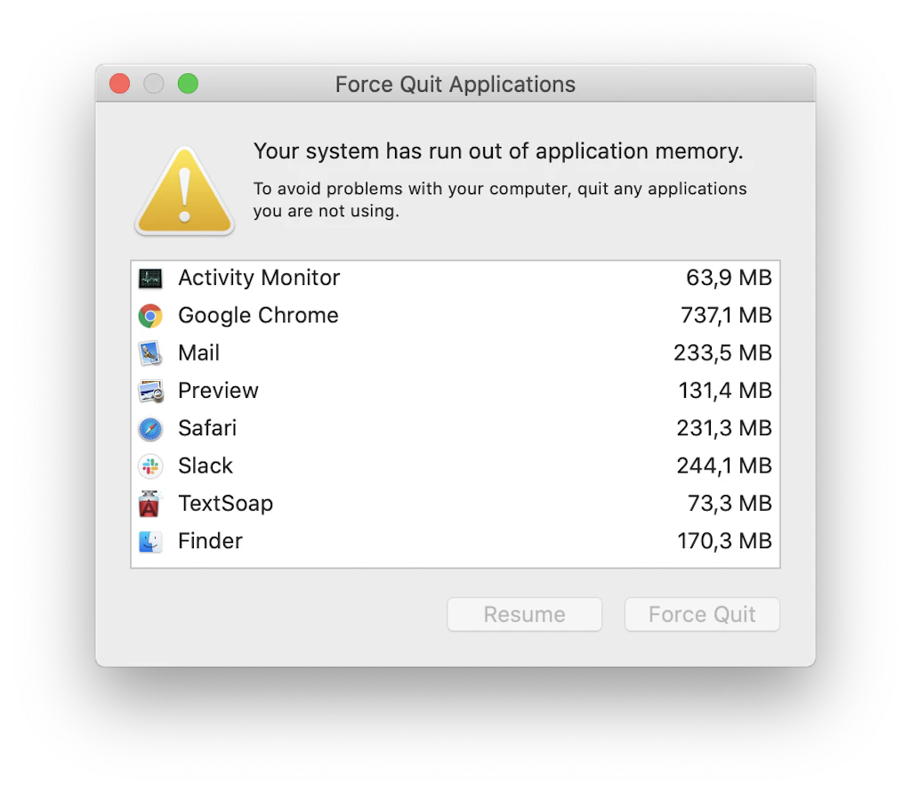 Too Many Applications Computer How to free up RAM and reduce memory usage on your Mac