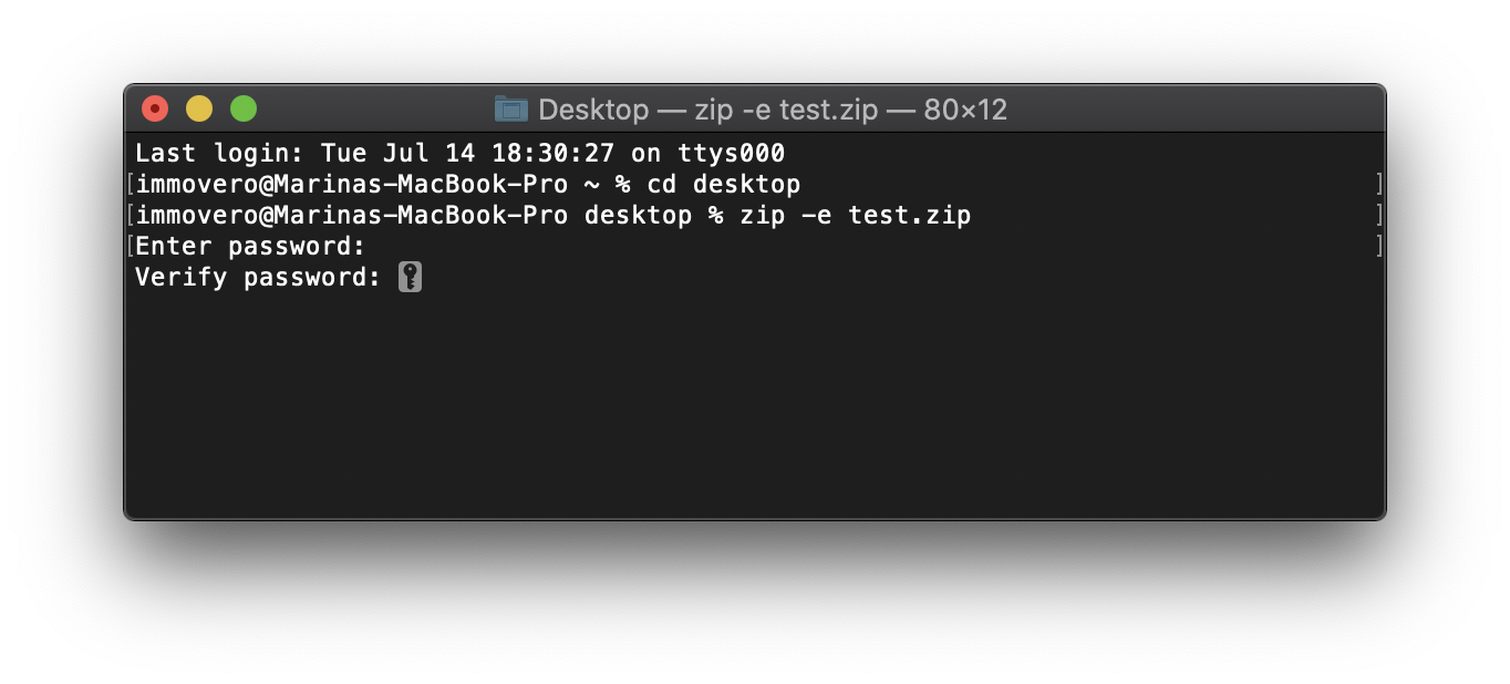 Zip In Mac Terminal